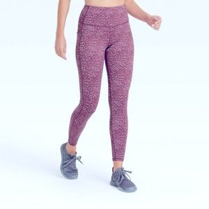 All in Motion Premium Simplicity High-Rise Mulberry Leggings